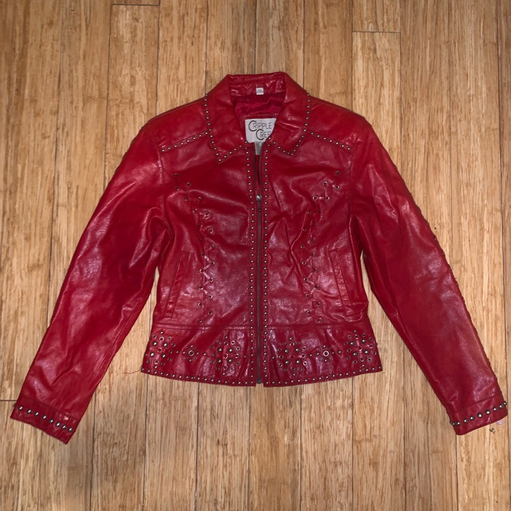 Red Leather Jacket
